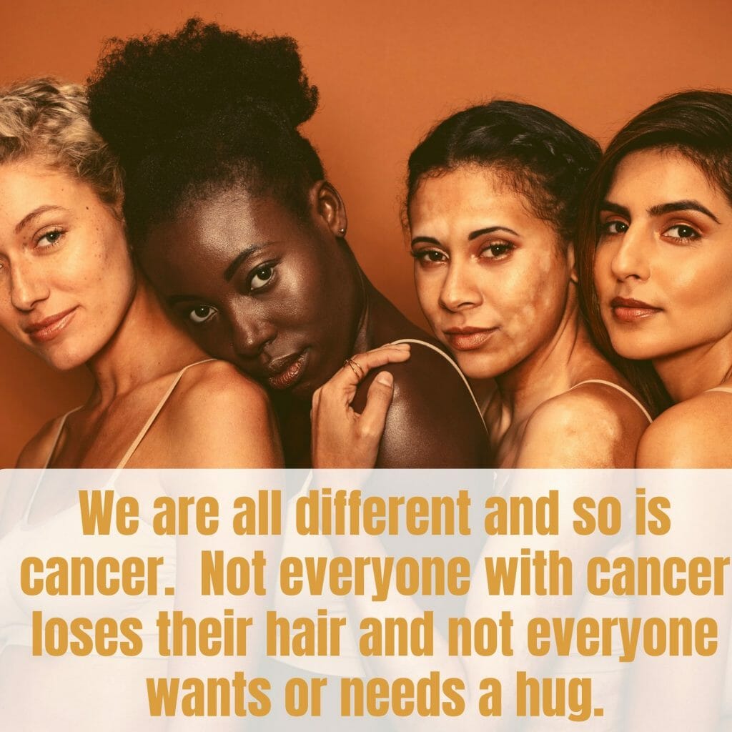 What to give a woman with cancer? Hugs, gifts and a lot more discussed.