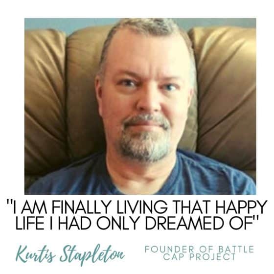 Being incarcerated gave Kurtis skills to help people going through cancer.