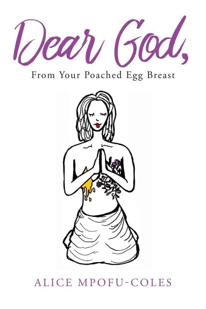 Dear God from your poached egg breast