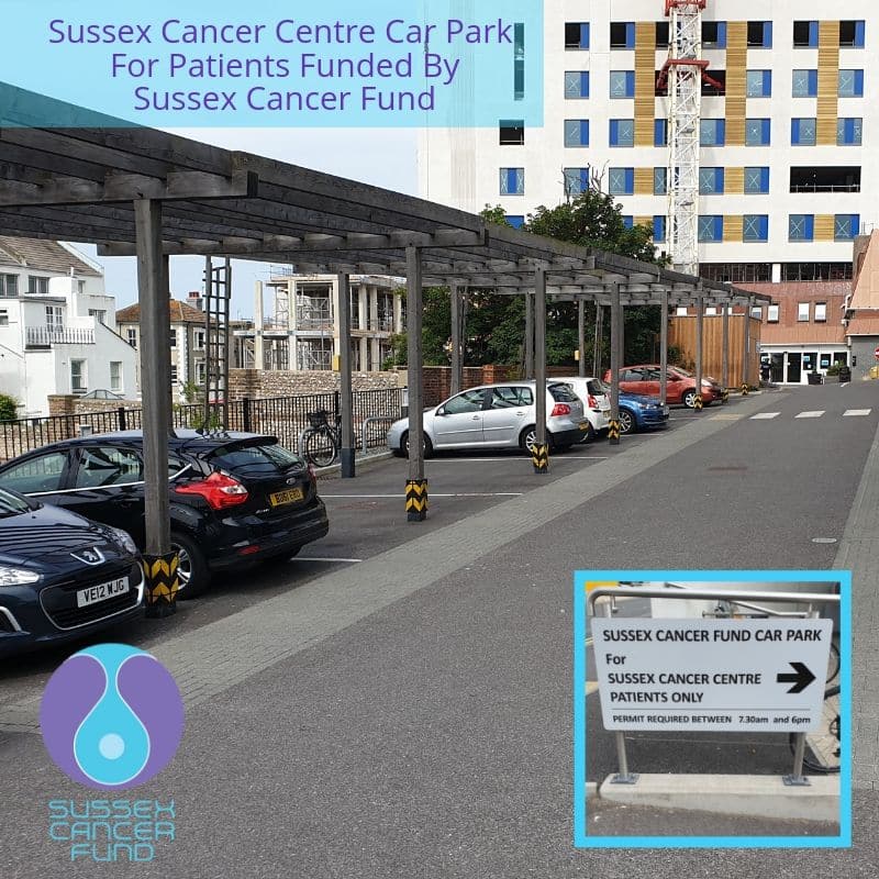 Sussex Cancer Centre Car Park Funded By Sussex Cancer Fund