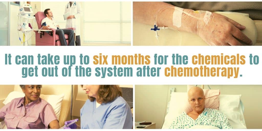 Everyone Responds Differently, But It Can Take Up To Six Months For The Chemicals To Get Out Of The System After Chemotherapy. And People Recover From The Different Chemotherapy Side Effects At Different Stages.