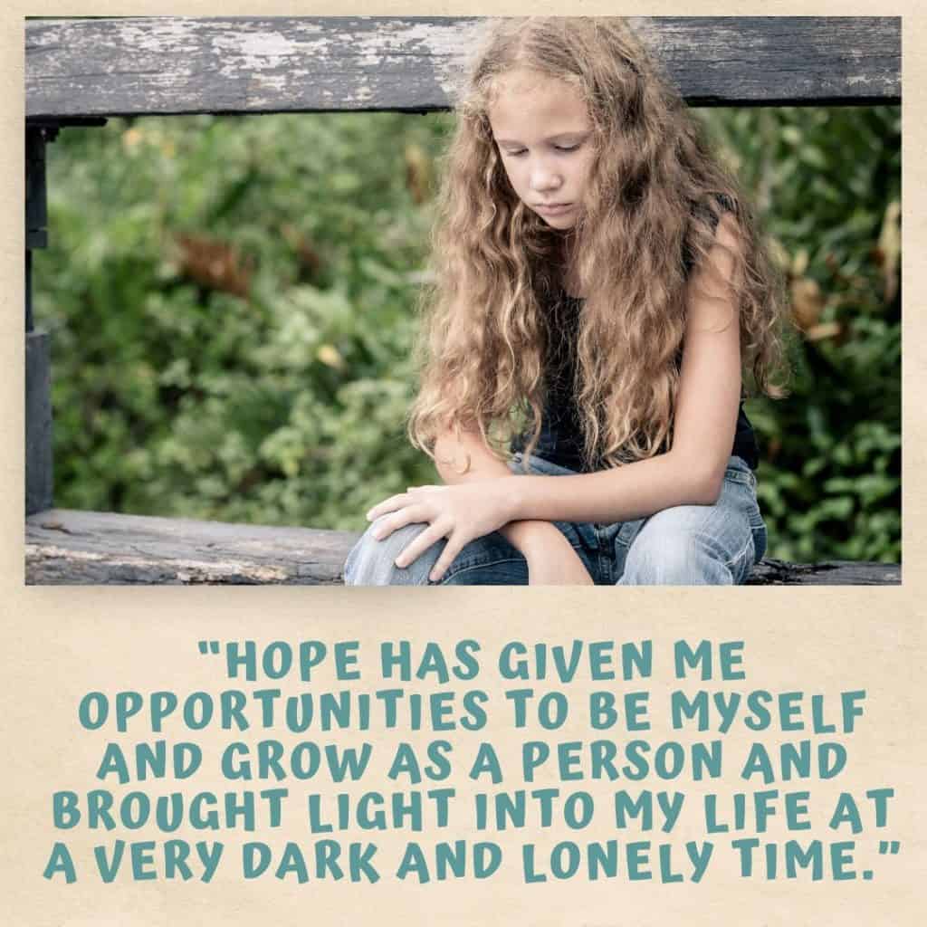 Hope: Supporting Young People With Seriously Ill Loved Ones