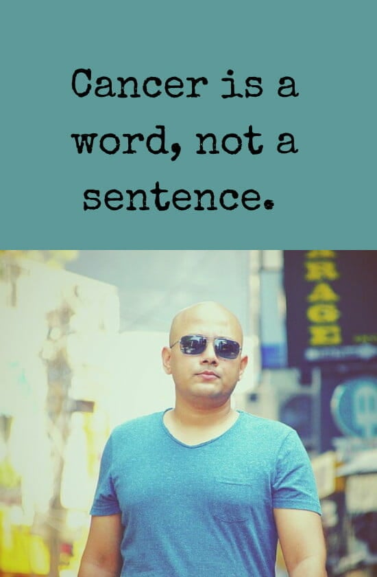 Cancer is a word, not a sentence