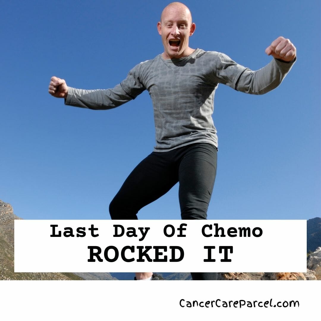 Last day of chemo-rocked it