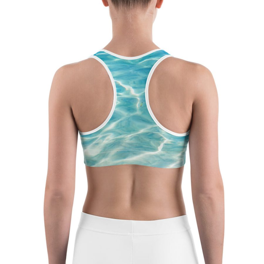 Wireless 'Water' Sports Bra For Breast Surgery Recovery