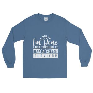I Did It, I Am A Chemo Survivor | Men’s Long Sleeve Shirt