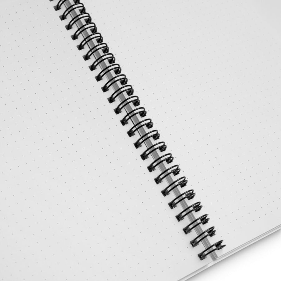 Spiral Notebook White Product Detail 61805402A6257