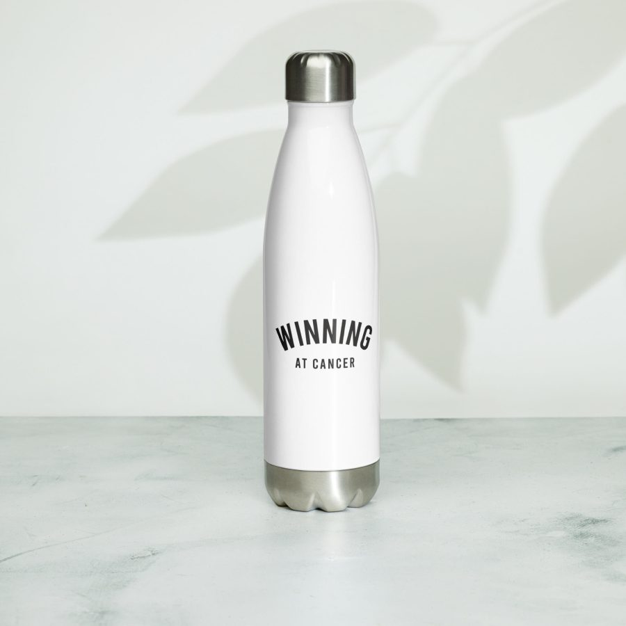 Winning At Cancer | Stainless Steel Water Bottle