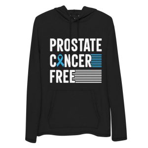 Prostate Cancer Free Lightweight Hoodie