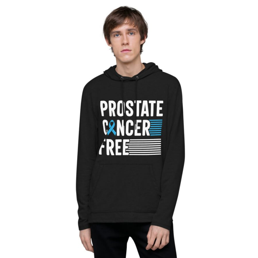 Prostate Cancer Free Lightweight Hoodie