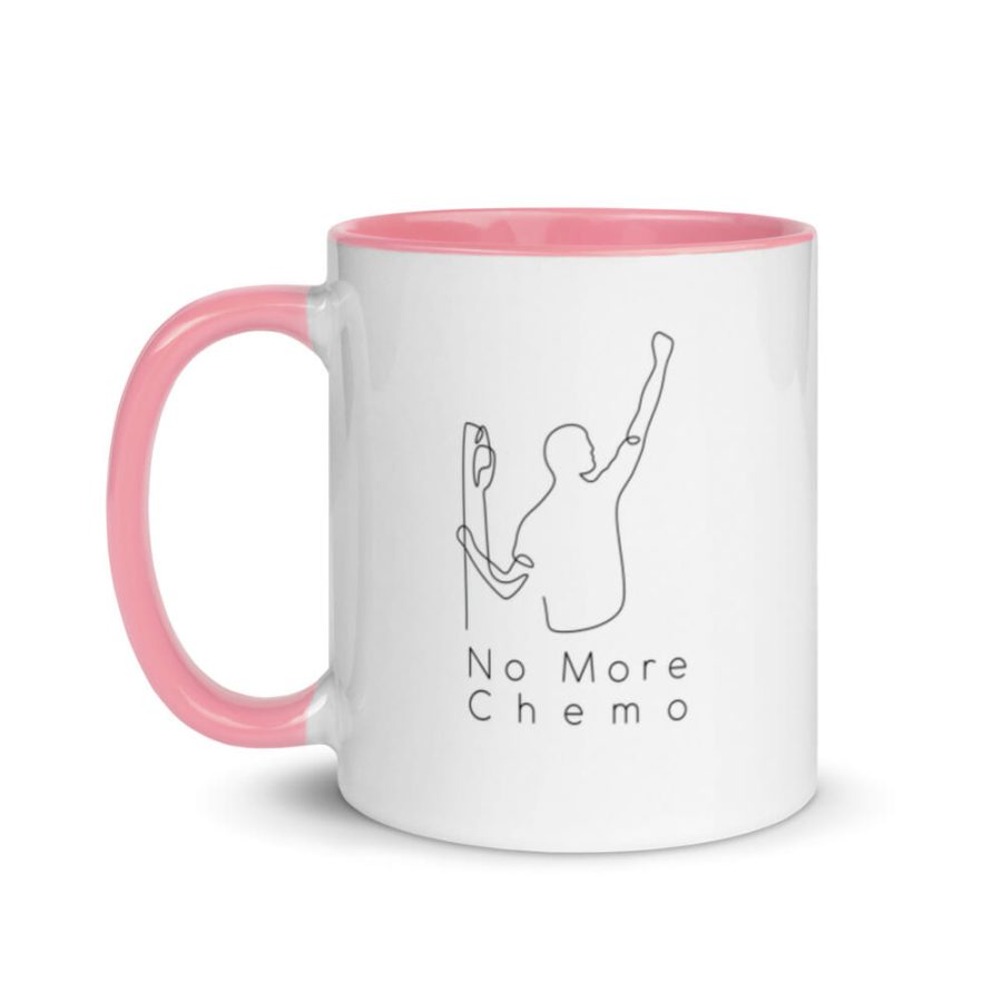 No More Chemo | Mug with Color Inside - Image 10