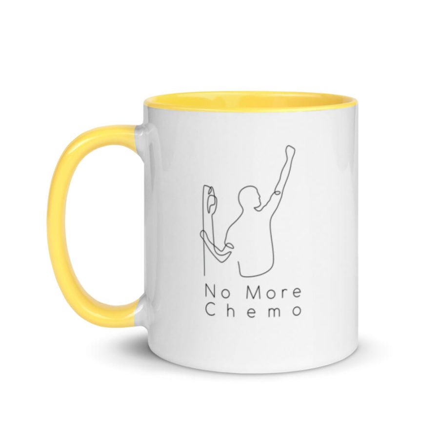 No More Chemo | Mug with Color Inside - Image 12