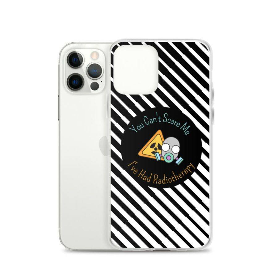Motivational Striped iPhone Case: 'You Can't Scare Me, I've Had Radiotherapy - Image 16
