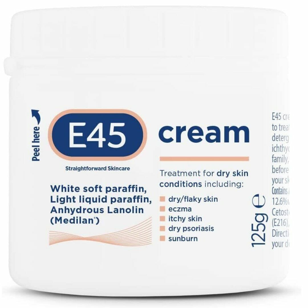 Soothing E45 Moisturiser Cream for Very Dry Skin | 125g