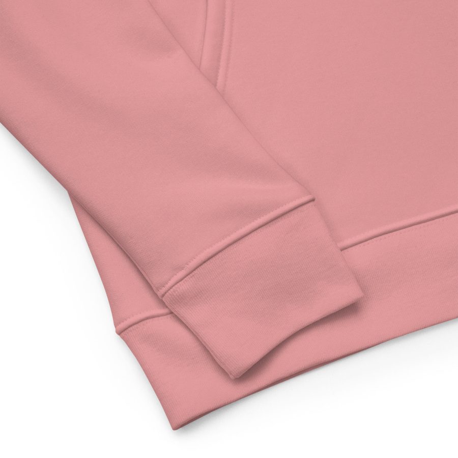 I Wear Pink For My Mum | Organic Unisex Essential Eco Hoodie - Image 5