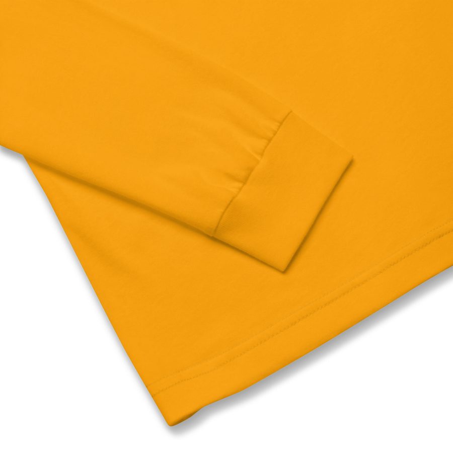 Unisex Long Sleeve Tee Gold Product Details 2 63Efa27A9Fd2E