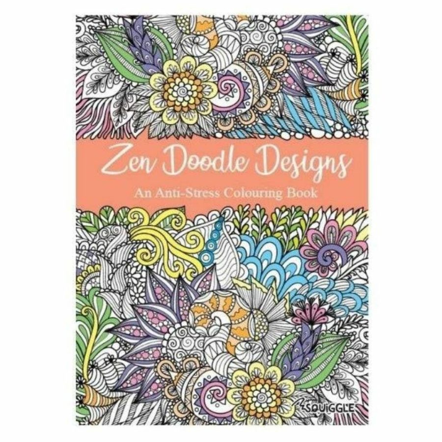 Zen Doodle Designs An Anti-Stress Colouring Book