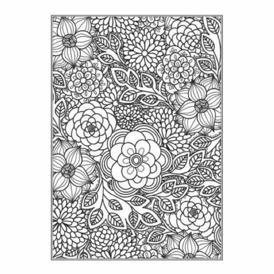 Floral Designs An Anti-Stress Colouring Book