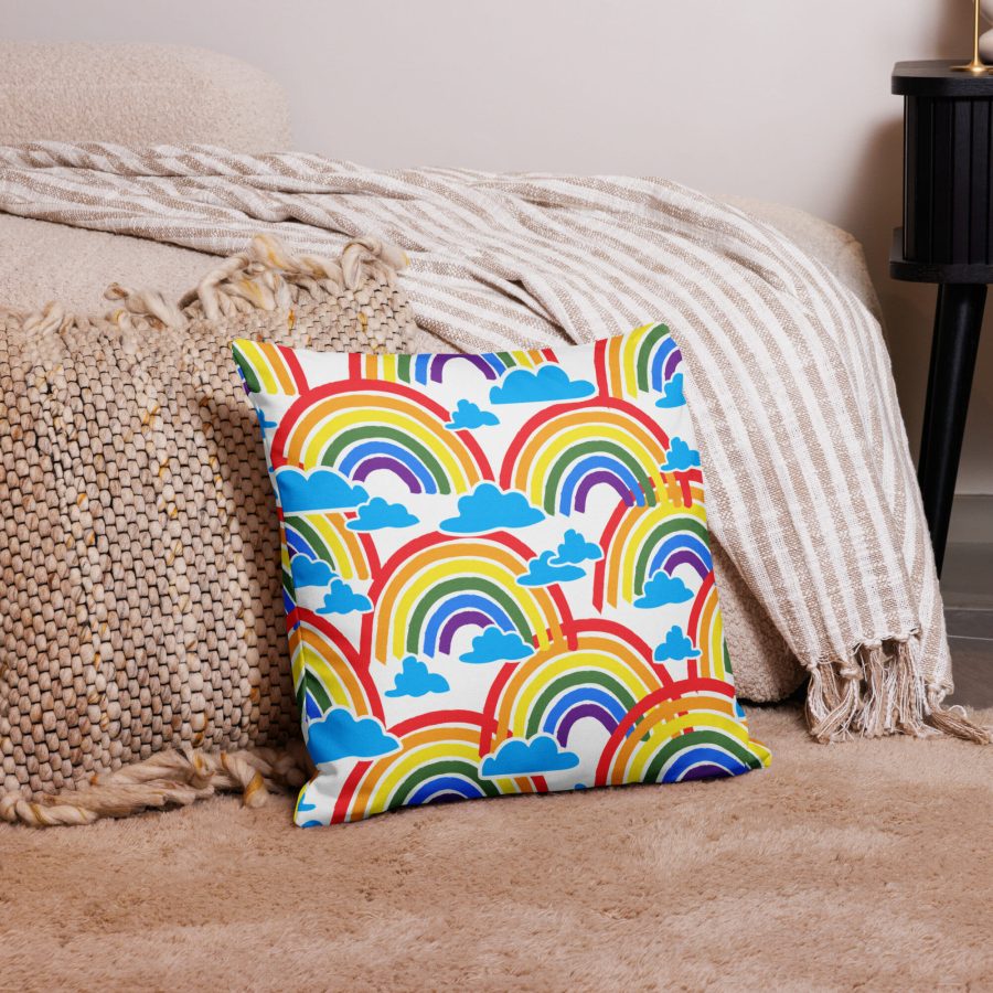 All Over Print Premium Pillow 18X18 Front 64368Cfaf3283
