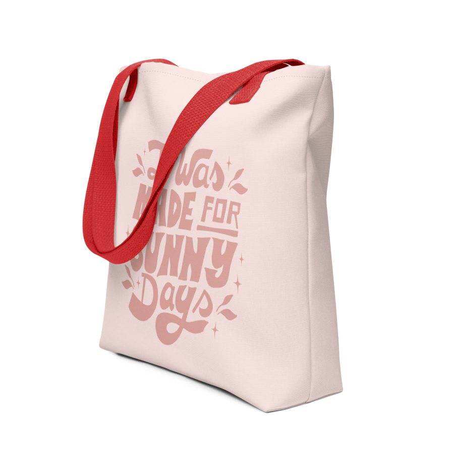 All Over Print Tote Red 15X15 Front 642Efcc08Bf9F