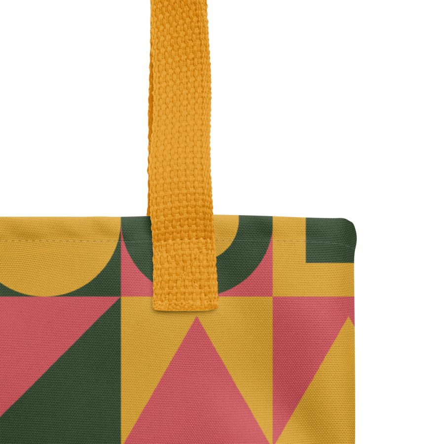All Over Print Tote Yellow 15X15 Product Details 642F06Afc63F9