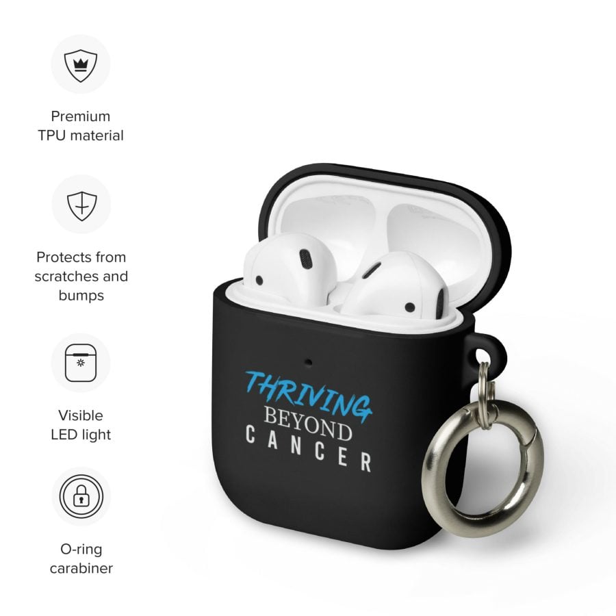 Rubber Case For Airpods Black Airpods Front 647Af48C09B07