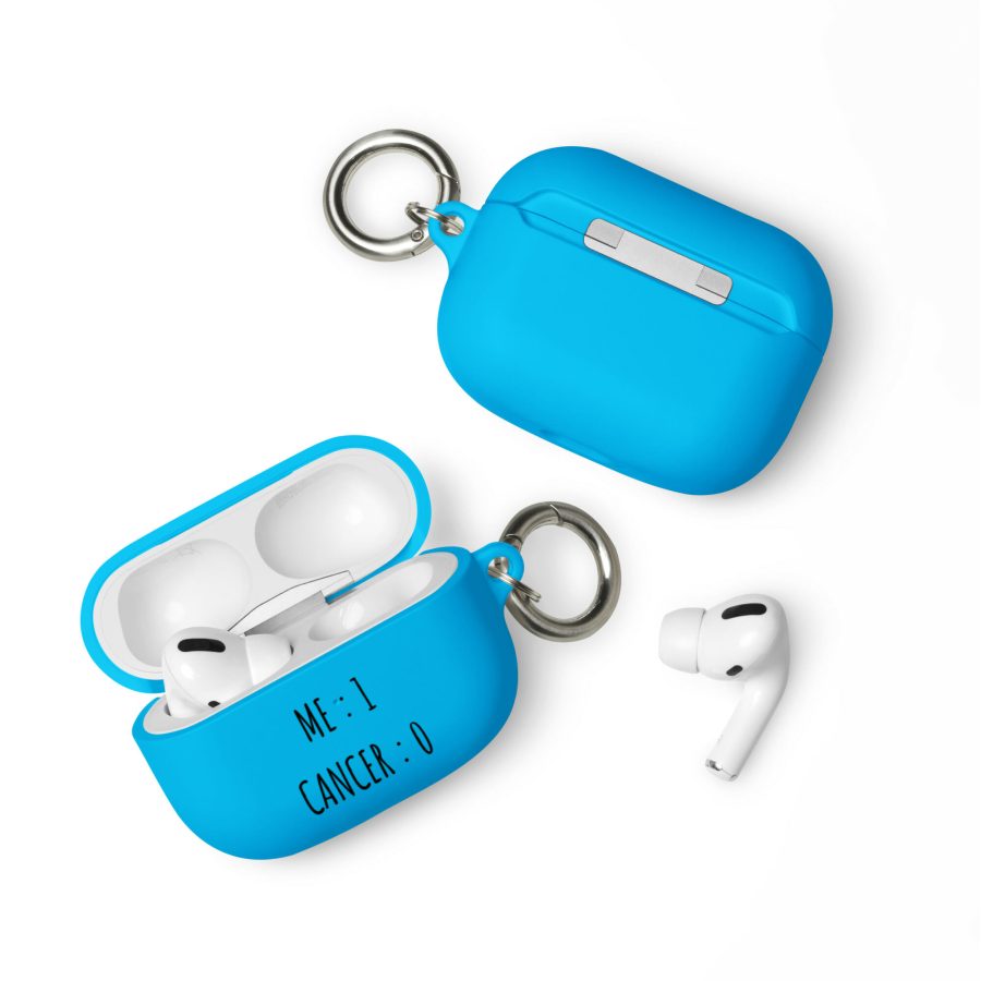 Me 1, Cancer 0 | Rubber Case for AirPods® - Image 5
