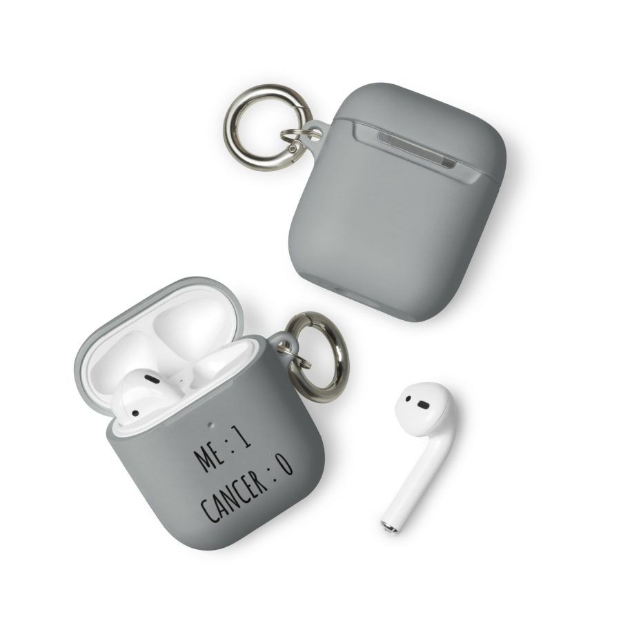 Me 1, Cancer 0 | Rubber Case for AirPods® - Image 6