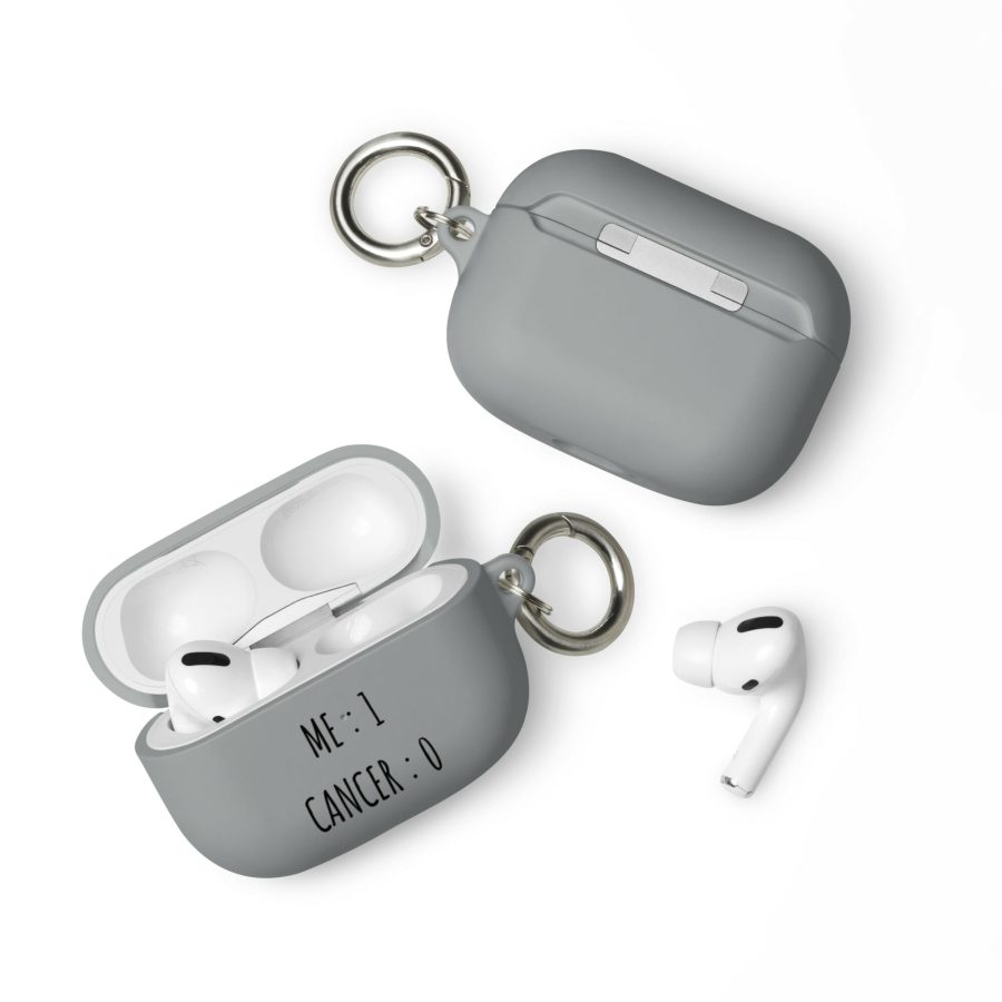 Me 1, Cancer 0 | Rubber Case for AirPods® - Image 7