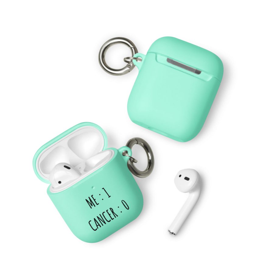 Me 1, Cancer 0 | Rubber Case for AirPods® - Image 12