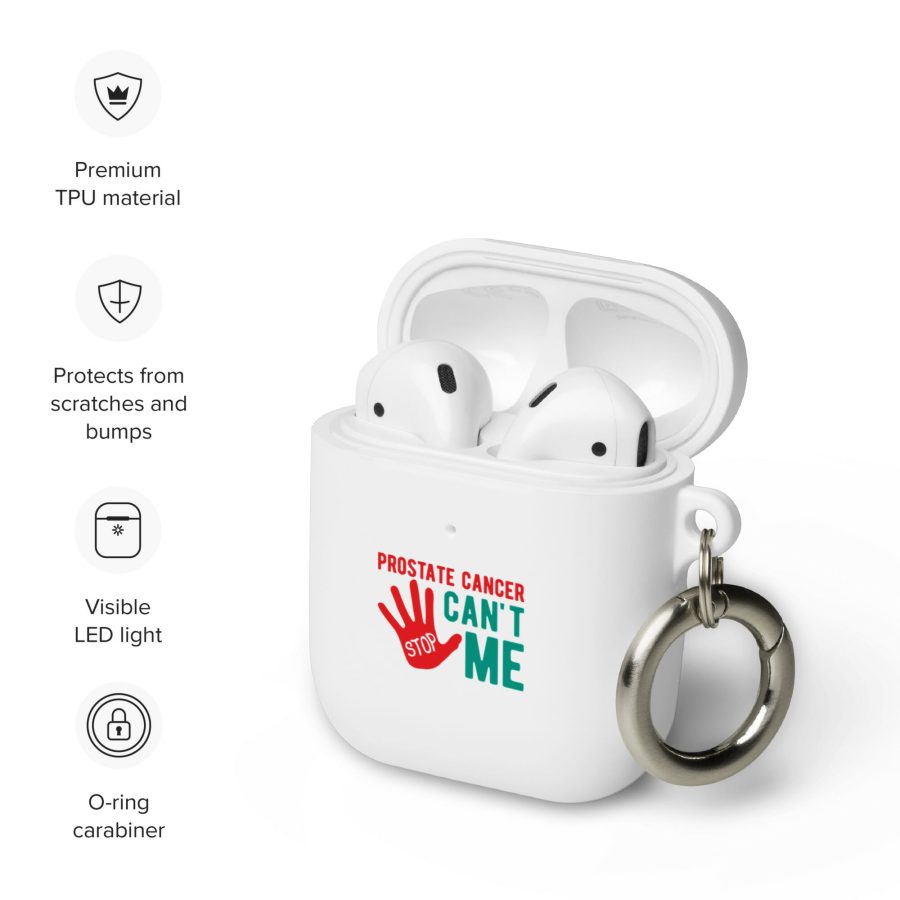 Rubber Case For Airpods White Airpods Front 647B1A7E10007