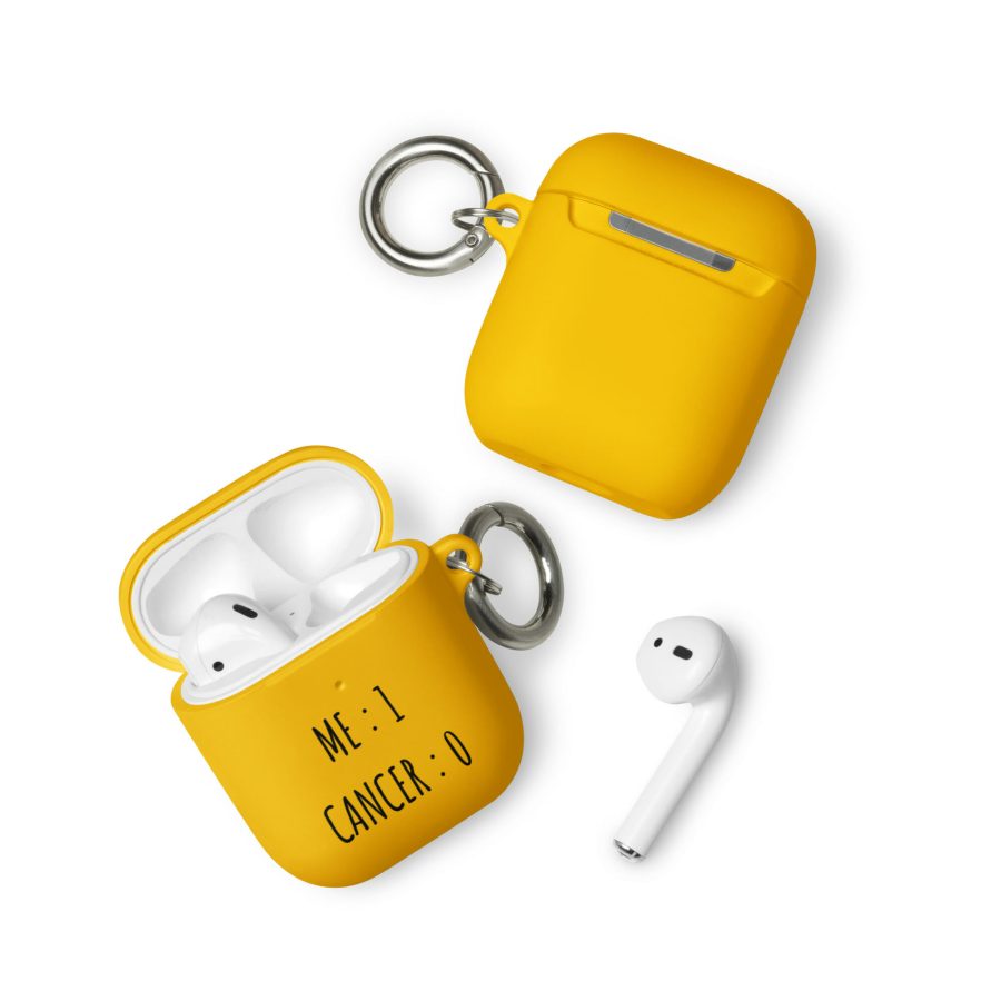 Me 1, Cancer 0 | Rubber Case for AirPods® - Image 8