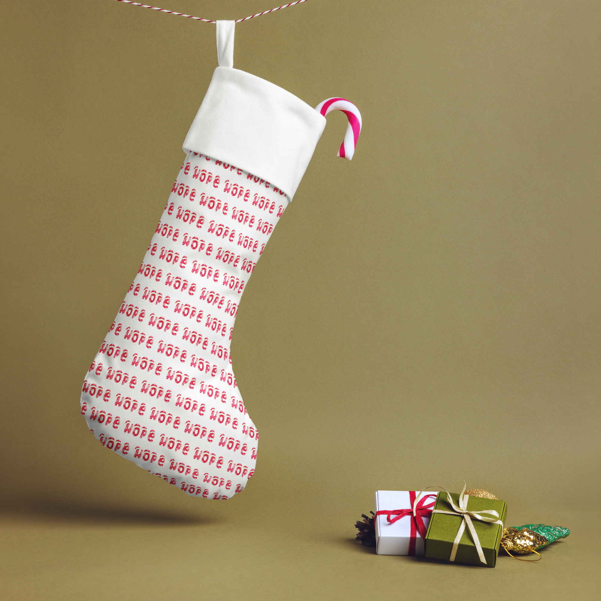 Hopeful Hearts Christmas Stocking - Image 2