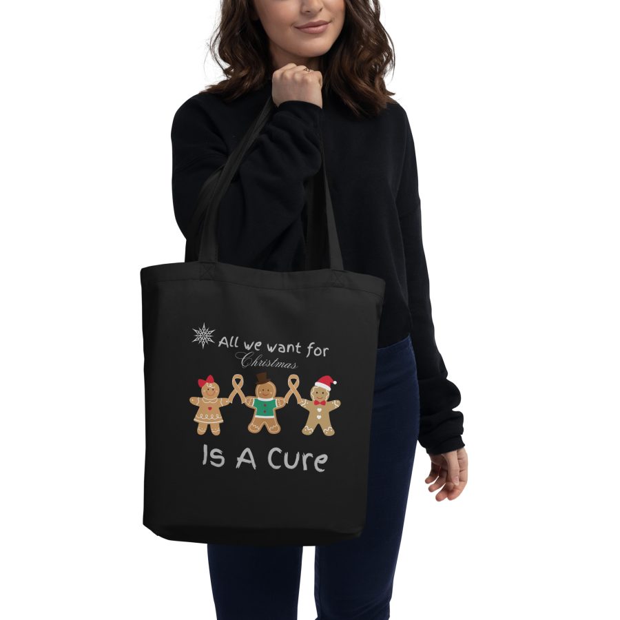 All I Want For Christmas Is A Cure: Eco Tote Bag - Image 2