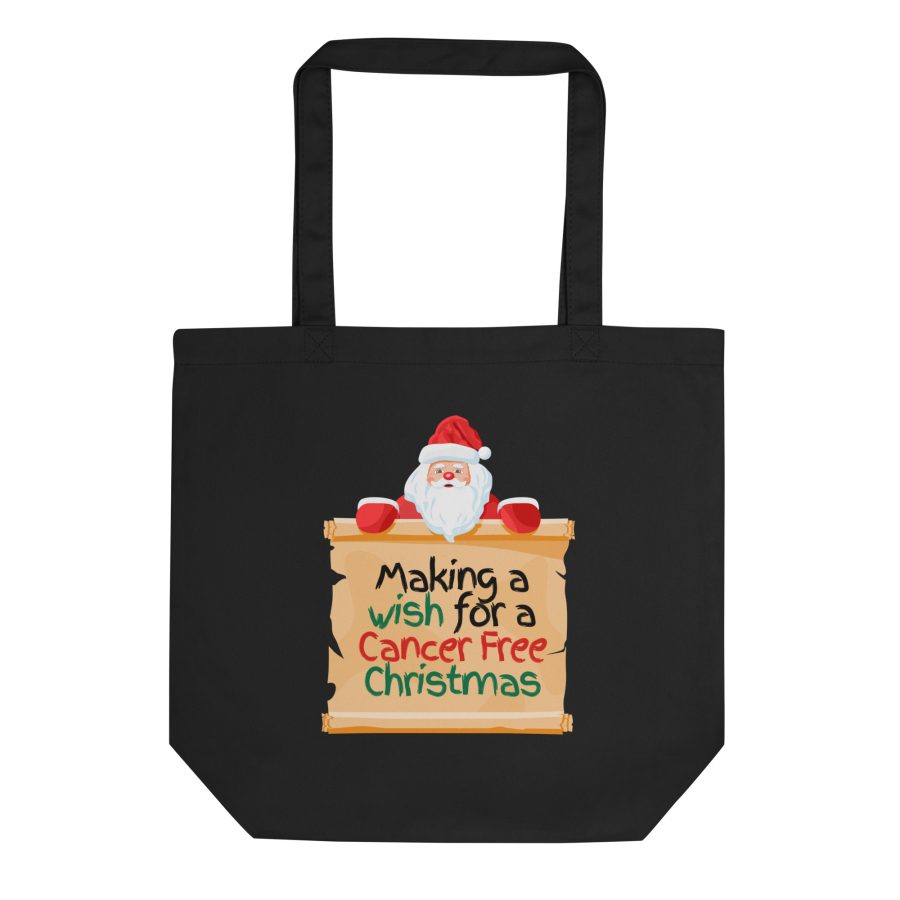 Wishing for a Cancer-Free Christmas: Eco Tote Bag