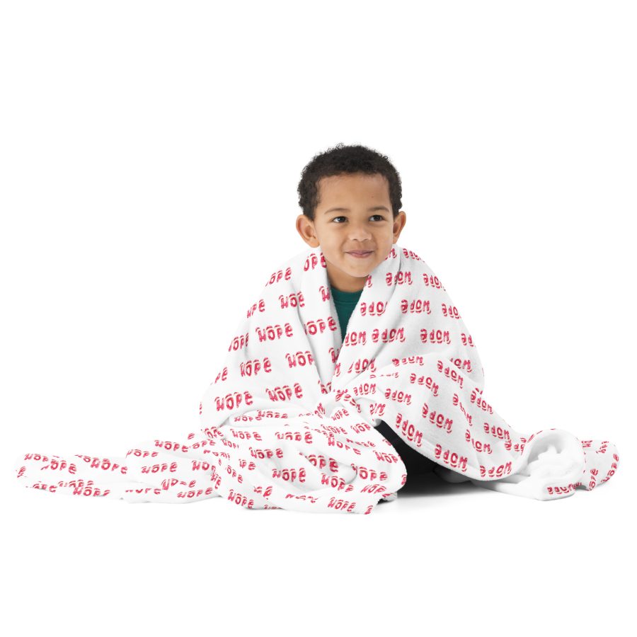 Hopeful Holidays Blanket: Wrap Yourself in Comfort and Christmas Hope - Image 2