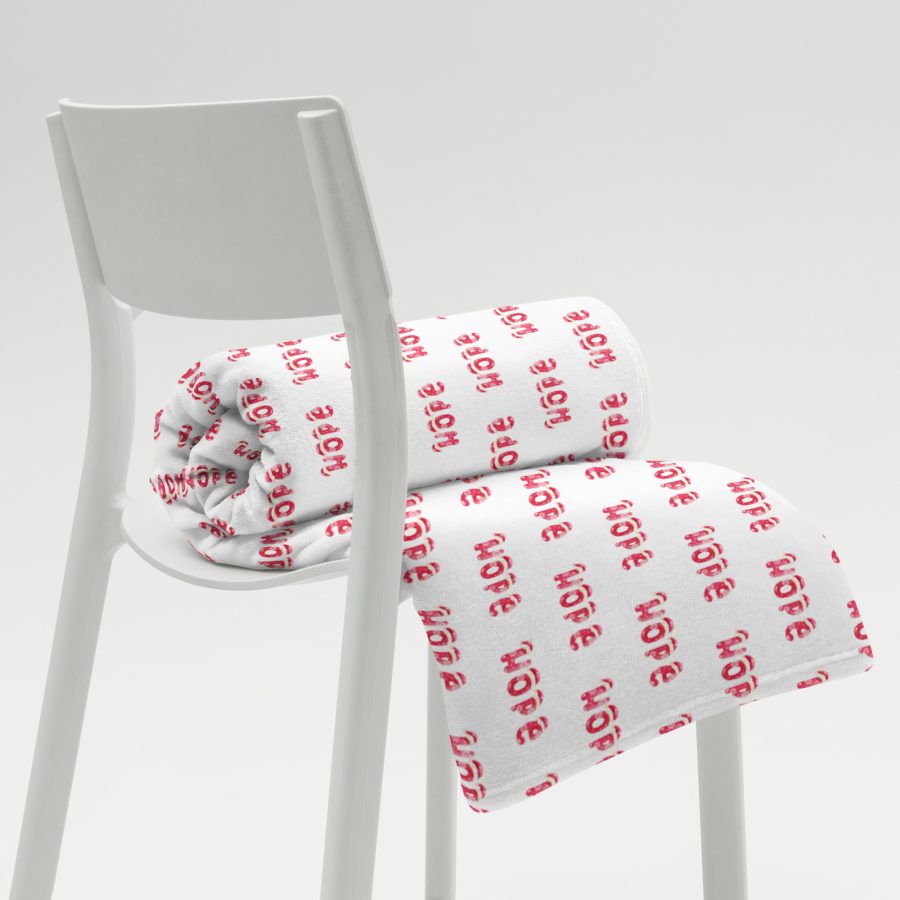 Hopeful Holidays Blanket: Wrap Yourself in Comfort and Christmas Hope - Image 3