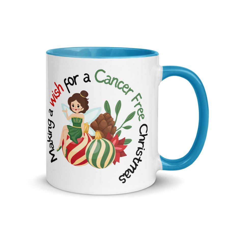 Cancer-Free Christmas Wishes Fairy Mug - Image 17