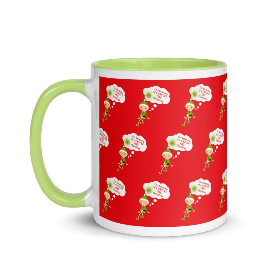 "I'm Dreaming of a Cancer-Free Christmas" Elf Mug