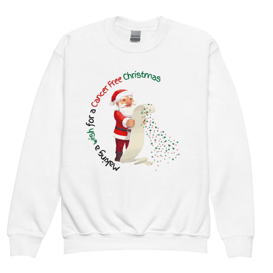 Wishful Whispers Youth Crewneck Sweatshirt - Christmas Edition