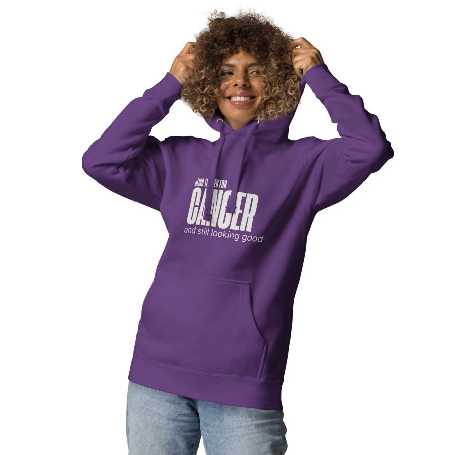 Looking Good in Treatment Unisex Hoodie | Being Treated For Cancer and Still Looking Good - Image 4