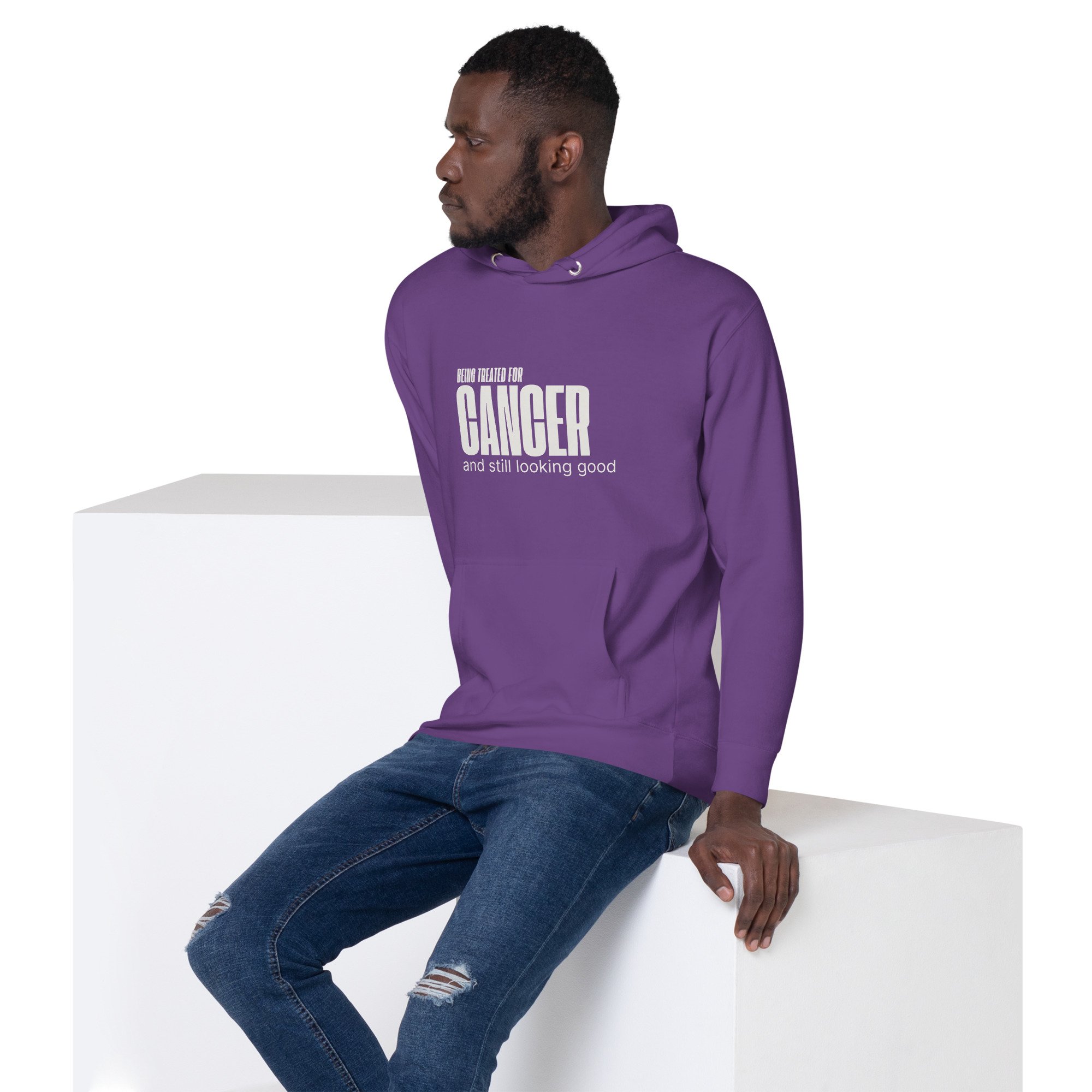 Image of Looking Good in Treatment Unisex Hoodie | Being Treated For Cancer and Still Looking Good