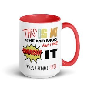 This is My Chemo Mug 11oz Ceramic, Inspiration Pocket Hug, Thoughtful Gifts  for Cancer Patients, Chemo Comfort Gifts for Women Men, Gift for Chemo
