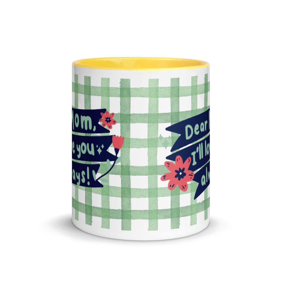 Everlasting Love: 'Dear Mom, I Will Love You Always' Mug with Color Inside - Image 20