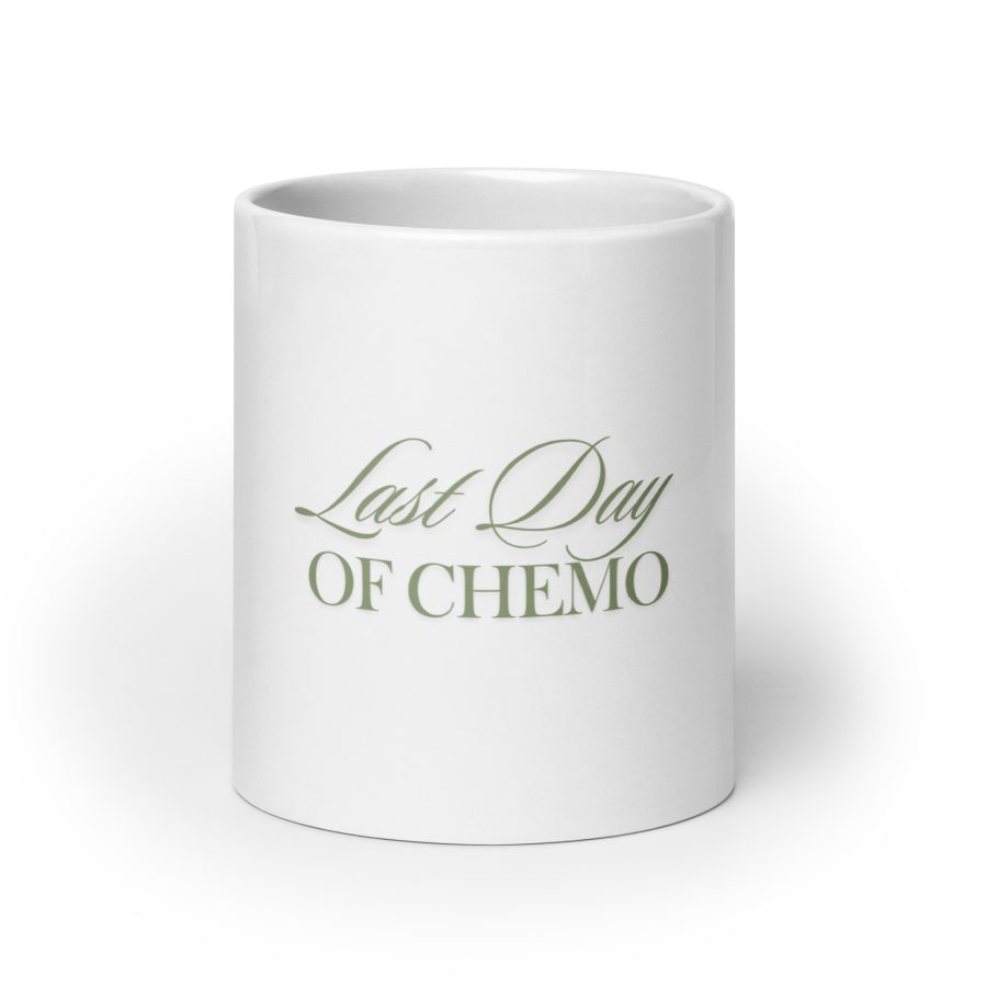 "Strength Unleashed" Last Day of Chemo Ceramic Mug
