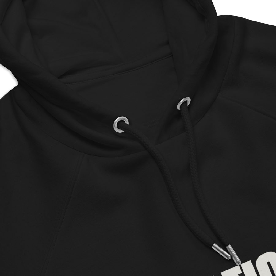 'Having Radiation And Still Looking Good' Eco Raglan Hoodie - Image 5