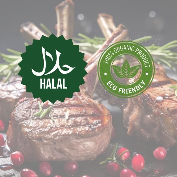10% Off Organic Halal Lamb, Beef and Poultry