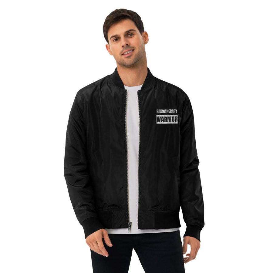 "Radiotherapy Warrior" Premium Recycled Bomber Jacket - Image 5