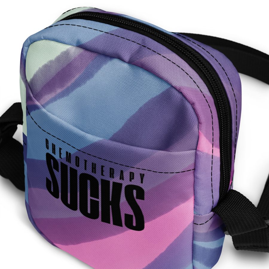 "Chemotherapy Sucks" Utility Crossbody Bag