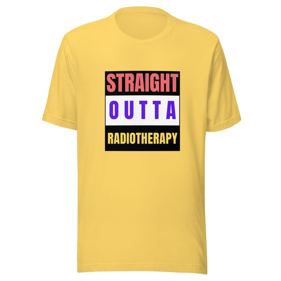 "Straight Outta Radiotherapy" Unisex T-Shirt - Image 6